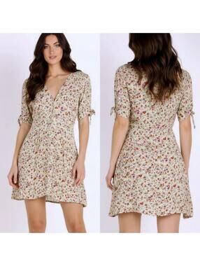 high neck swing mini dress Swing Mini Dress